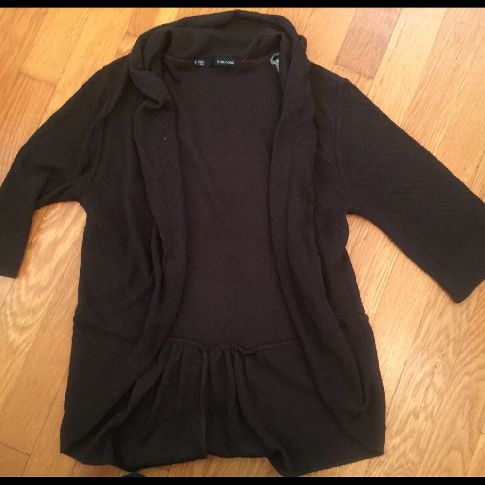 Chocolate cardigan